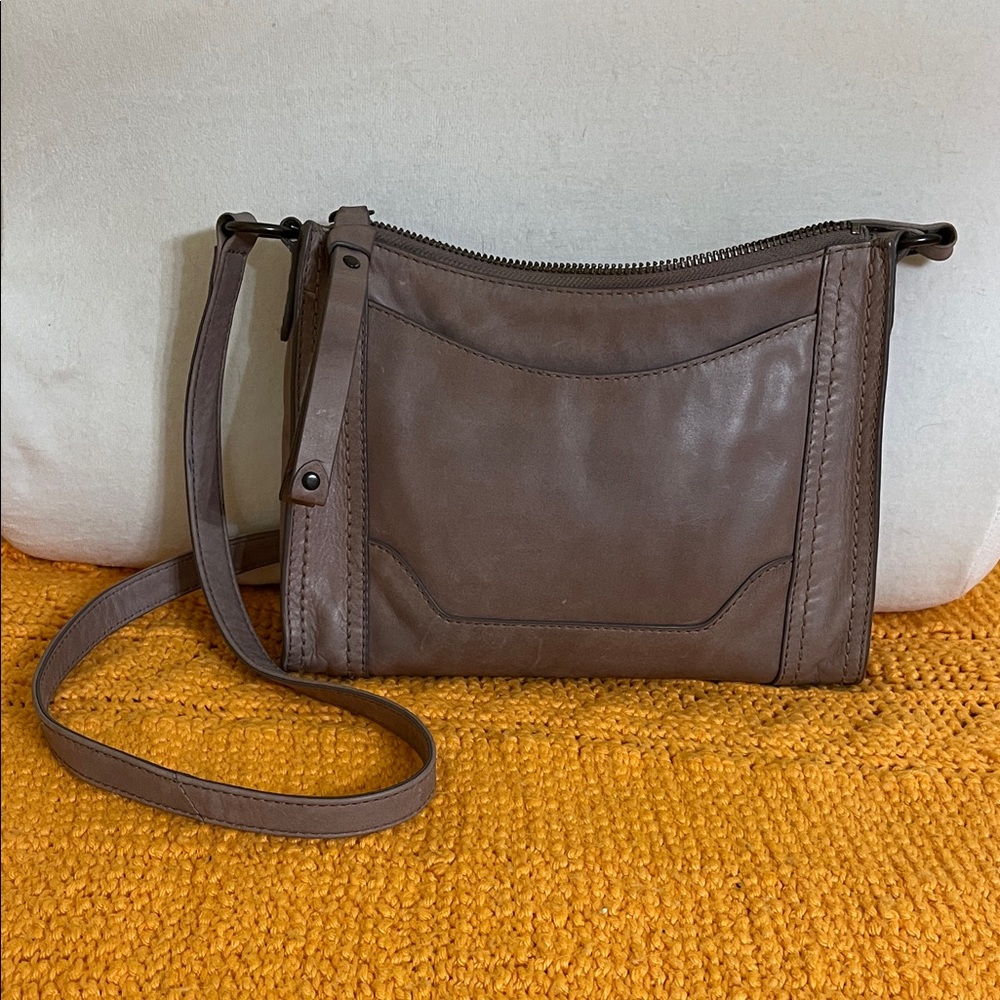 Frye Grey Crossbody Handbag